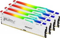 Оперативная память Kingston Fury Beast DDR5 RGB 4x32Gb KF556C40BWAK4-128