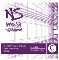 Фото - Струны DAddario NS Electric Viola C String Long Scale Medium 