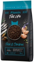 Фото - Корм для кошек Fitmin For Life Fish and Chicken  8 kg