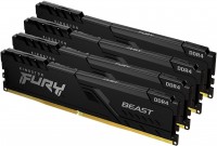 Фото - Оперативная память Kingston Fury Beast DDR5 4x16Gb KF560C40BBK4-64