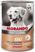 Фото - Корм для собак Morando Professional Dog Pate with Chicken/Liver 400 g 1 шт