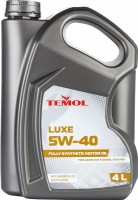 Фото - Моторное масло Temol Luxe 5W-40 4 л