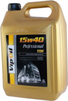 Фото - Моторное масло VipOil Professional TDI 15W-40 5L 5 л