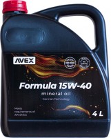 Фото - Моторное масло AVEX Formula 15W-40 4 л