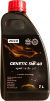 Фото - Моторное масло AVEX Genetic 5W-40 Synth 1 л