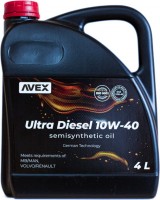 Фото - Моторное масло AVEX Ultra Diesel 10W-40 4 л