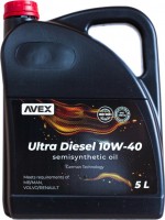 Фото - Моторное масло AVEX Ultra Diesel 10W-40 5 л