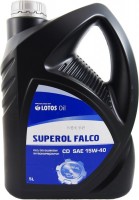 Фото - Моторное масло Lotos Superol Falco CD 15W-40 5 л