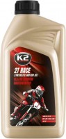 Фото - Моторное масло K2 2T Race 1L 1 л