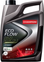 Фото - Моторное масло CHAMPION Eco Flow 0W-20 SP/RC D1-3 5 л