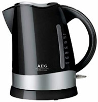 Фото - Электрочайник AEG EWA 3000 2200&nbsp;Вт 1.75&nbsp;л  черный