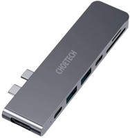 Картридер / USB-хаб Choetech 7-in-1 USB-C Multiport Adapter 