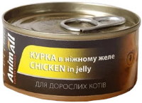 Фото - Корм для кошек AnimAll Cat Adult Chicken in Jelly 85 g