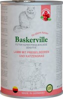 Фото - Корм для кошек Baskerville Cat Can with Lamb/Cranberries 400 g