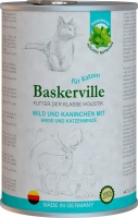 Фото - Корм для кошек Baskerville Cat Can with Venison/Rabbit 400 g