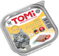 Фото - Корм для кошек TOMi Bowl Adult Poultry/Liver 100 g 