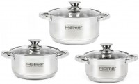 Фото - Кастрюля HOLMER CS-1652-SS