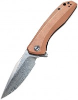 Фото - Нож / мультитул Civivi Baklash Copper Damascus C801DS-2