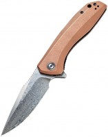 Фото - Нож / мультитул Civivi Baklash Copper Damascus C801DS-2 