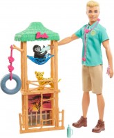 Фото - Кукла Barbie Ken Wildlife Vet Playset GJM33 