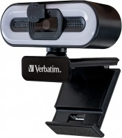 Фото - WEB-камера Verbatim Webcam with Microphone and Light 