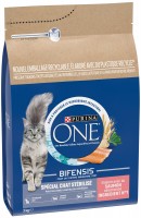 Фото - Корм для кошек Purina ONE Adult Sterilised Salmon 3 kg 