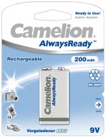 Фото - Аккумулятор / батарейка Camelion Always Ready 1xKrona 200 mAh 