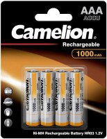 Фото - Аккумулятор / батарейка Camelion  4xAAA 1000 mAh