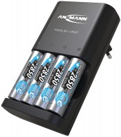 Фото - Зарядка аккумуляторных батареек Ansmann Powerline 4 Smart + 4xAA 2850 mAh 
