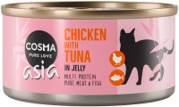 Фото - Корм для кошек Cosma Pure Love Asia Chicken with Tuna 6 pcs 