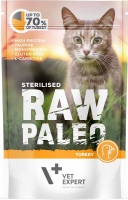 Фото - Корм для кошек VetExpert Raw Paleo Sterilised Turkey 100 g 