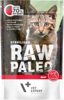 Фото - Корм для кошек VetExpert Raw Paleo Sterilised Beef 100 g 