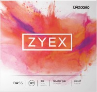Фото - Струны DAddario ZYEX Double Bass String Set 3/4 Light 