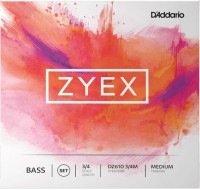 Фото - Струны DAddario ZYEX Double Bass String Set 3/4 Medium 