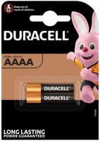 Фото - Аккумулятор / батарейка Duracell 2xAAAA 