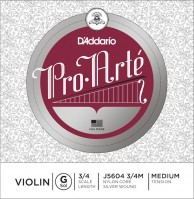 Фото - Струны DAddario Pro-Arte Violin G String 3/4 Medium 