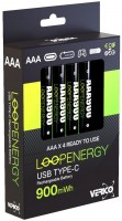 Фото - Аккумулятор / батарейка Verico Loop Energy  4xAAA 600 mAh