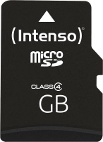 Фото - Карта памяти Intenso microSD Card Class 4 8 ГБ