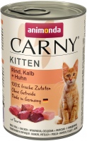 Фото - Корм для кошек Animonda Kitten Carny Beef/Veal/Chicken  400 g