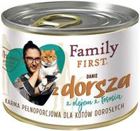 Фото - Корм для кошек Family First Adult Can with Cod 200 g 