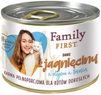 Фото - Корм для кошек Family First Adult Can with Lamb 200 g 