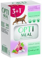 Фото - Корм для кошек Optimeal Adult Lamb/Vegetables in Jelly 4 pcs 