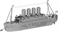 Фото - 3D пазл Metal Time Lost at Sea Ocean Ship MT044