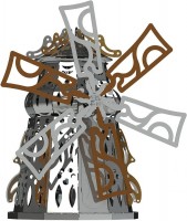 Фото - 3D пазл Metal Time Mysterious Mill MT054