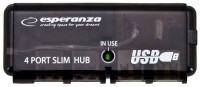 Фото - Картридер / USB-хаб Esperanza 4-PORT HUB USB 2.0 EA112 