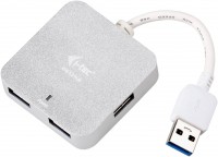 Фото - Картридер / USB-хаб i-Tec USB 3.0 Metal Passive HUB 4 Port 