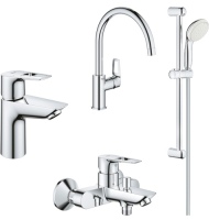 Фото - Набор смесителей Grohe BauLoop 123225KE 