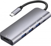 Фото - Картридер / USB-хаб Veggieg TC07-S