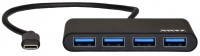 Фото - Картридер / USB-хаб Port Designs USB Hub 4 Ports Type C 