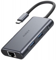 Фото - Картридер / USB-хаб AUKEY CB-C75 